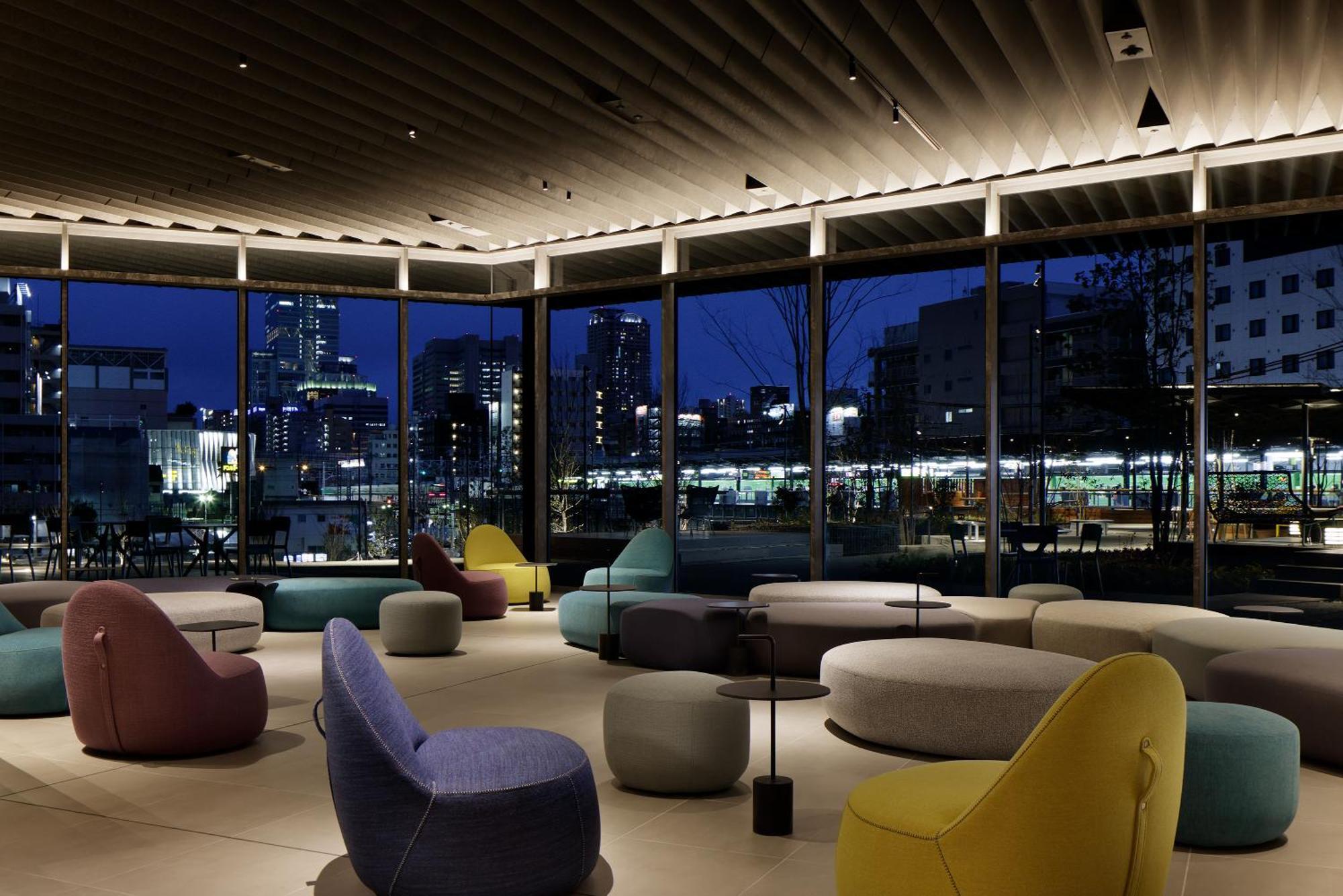 Omo7 Osaka By Hoshino Resorts Exterior foto The lounge at the top of the tower